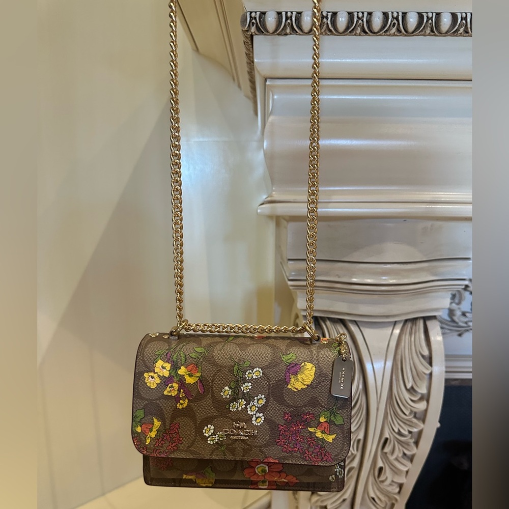 Coach signature floral bag - Picture 6 of 9
